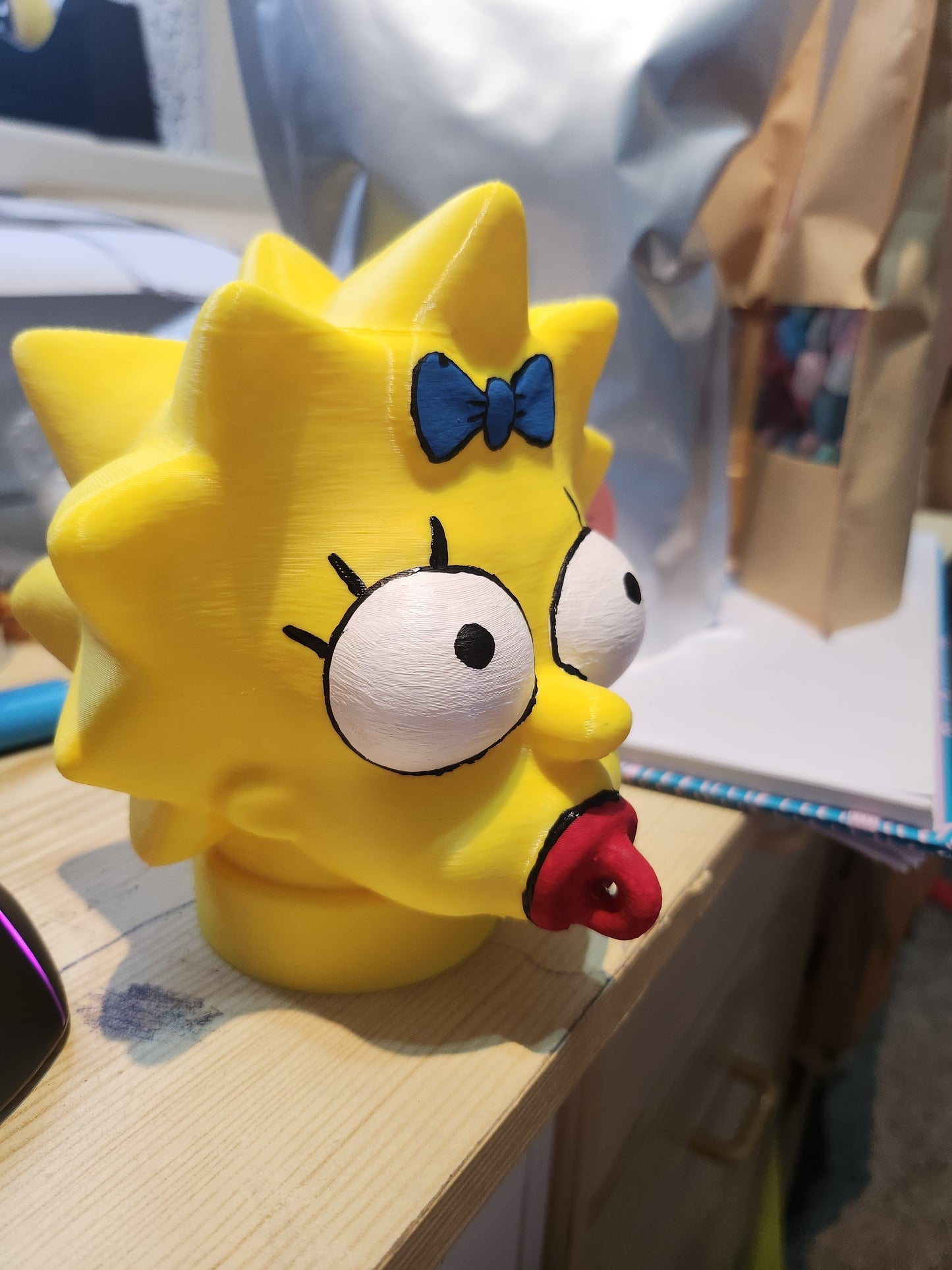 Maggie Simpsons Tow Ball Cover