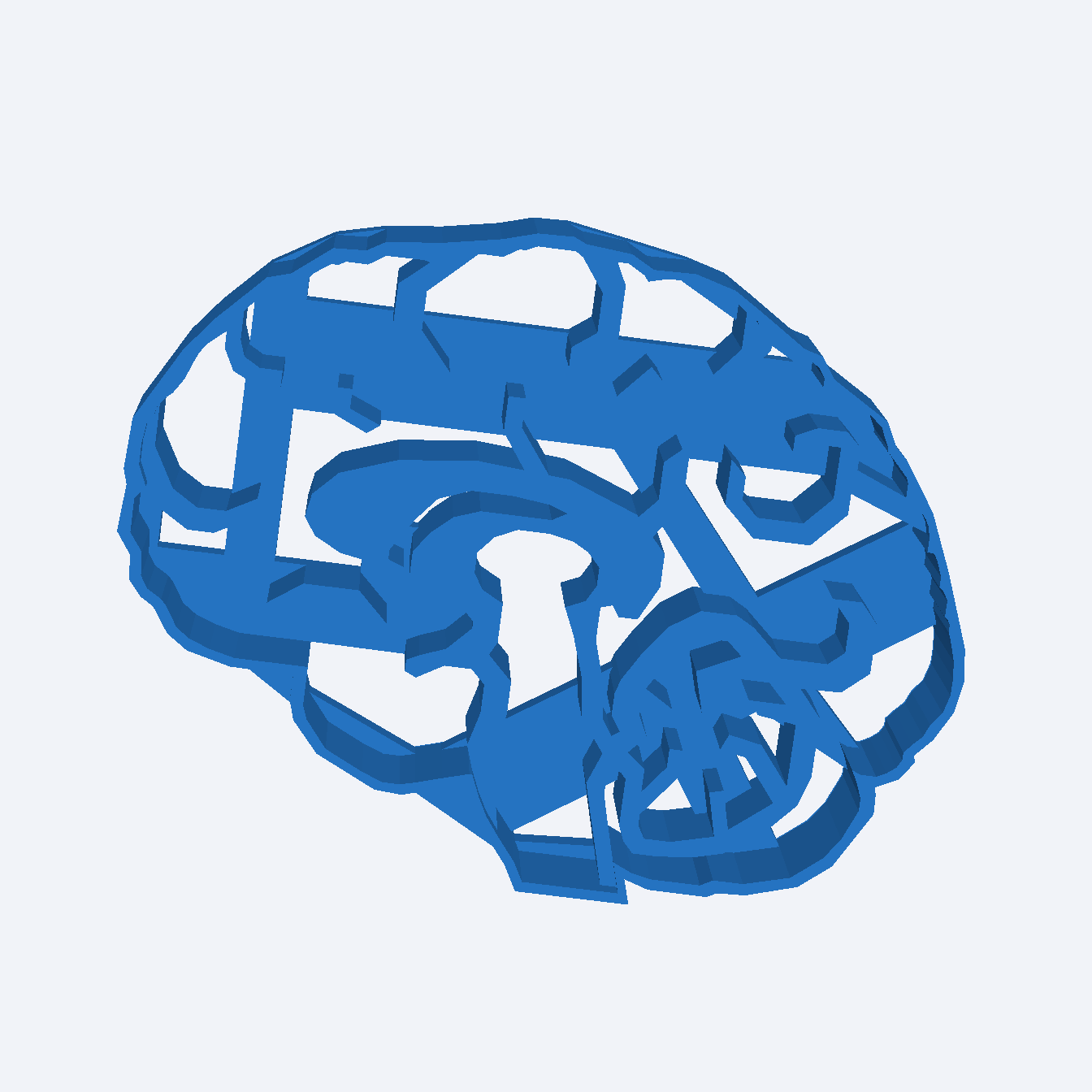 Brain Fondant Icing Baking Cookie Cutter