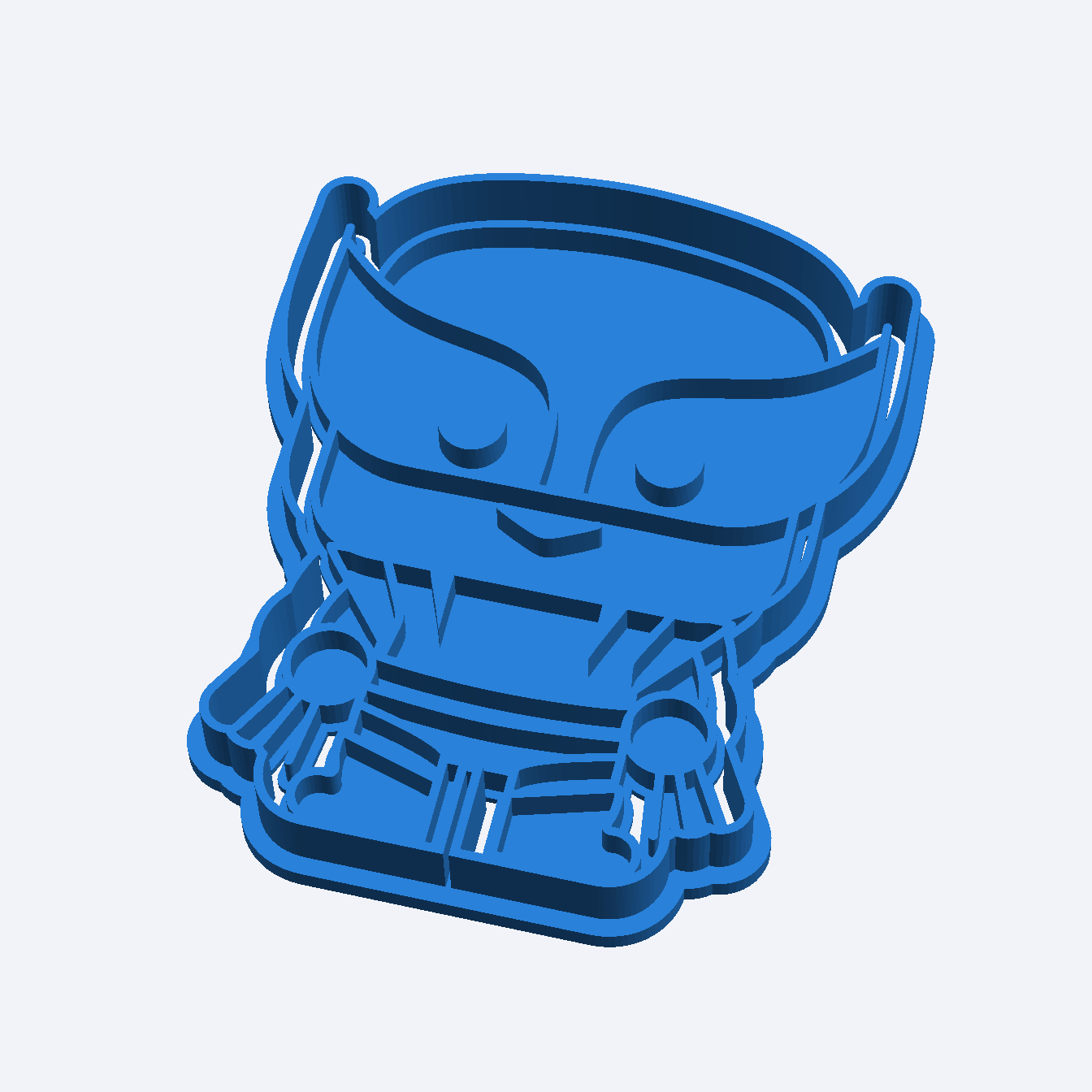 Cartoon Wolverine Deadpool Play Dough Fondant Icing Cookie Cutter