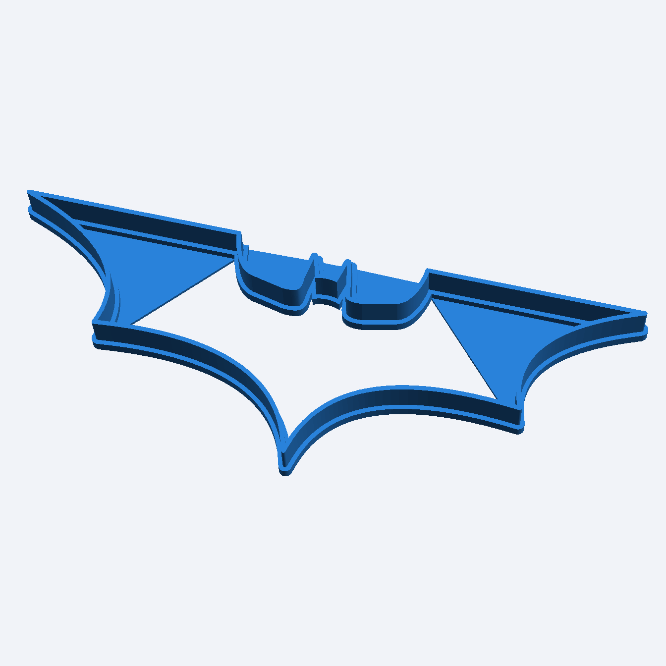 Batman Playdough Fondant Icing Cookie Cutter