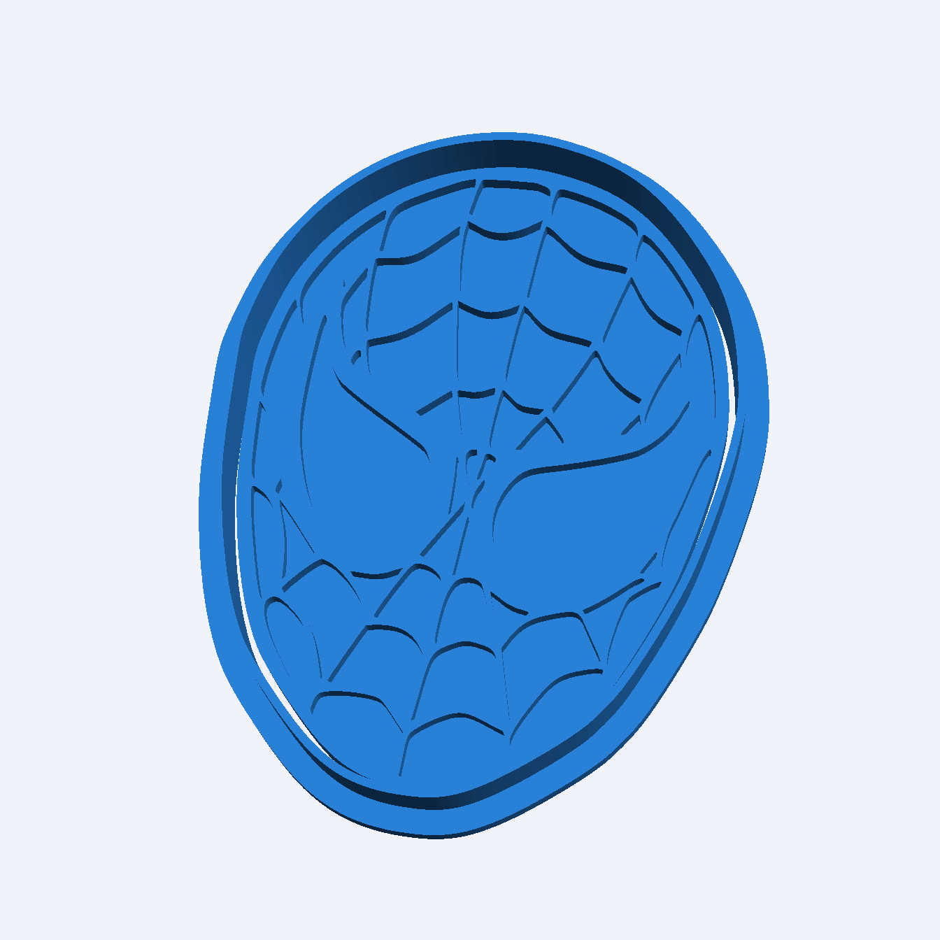 Marvel Spiderman Play Dough Fondant Icing Cookie Cutter