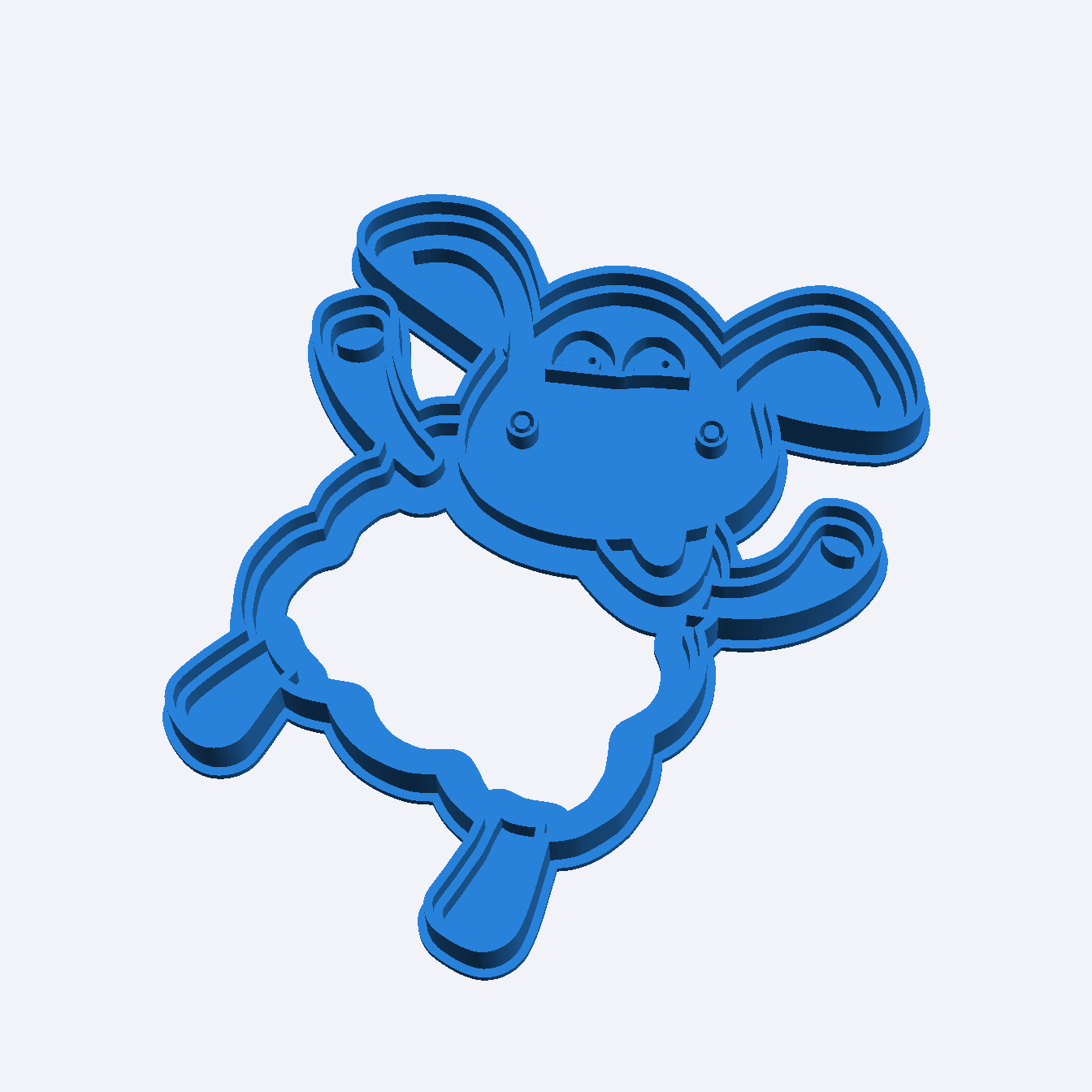 Shaun The Sheep Timmy Time Cookie Fondant Cutter