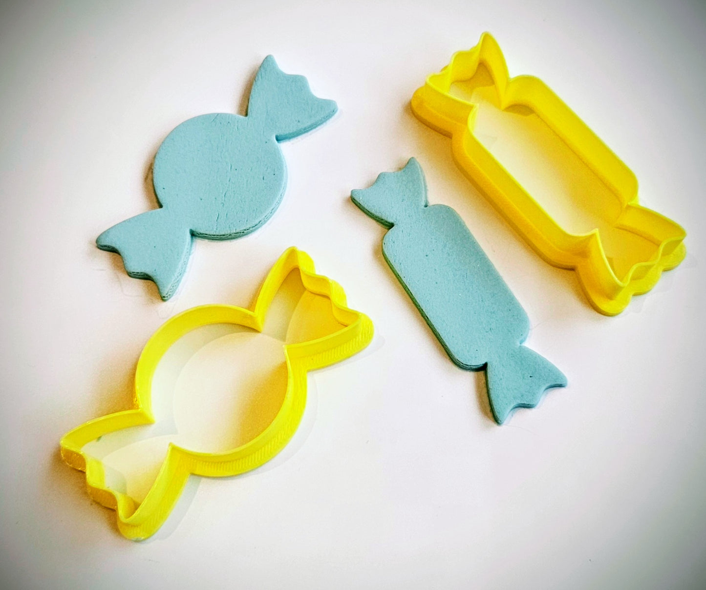 Sweet Candy Wrapper Fondant Icing Play Dough Cookie Cutter