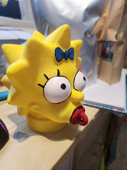 Maggie Simpsons Tow Ball Cover