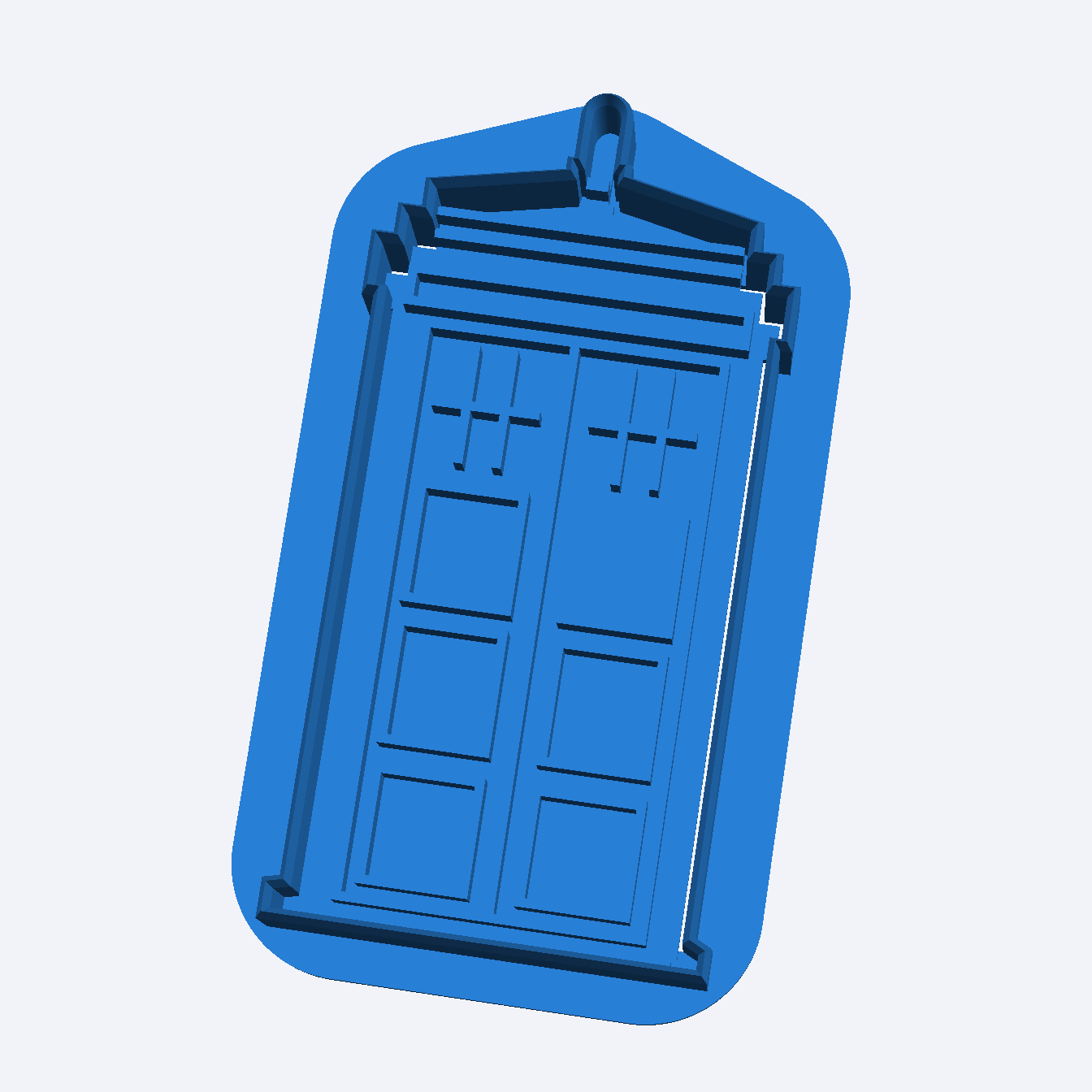 Doctor Who Tardis Icing Baking Cookie Cutter