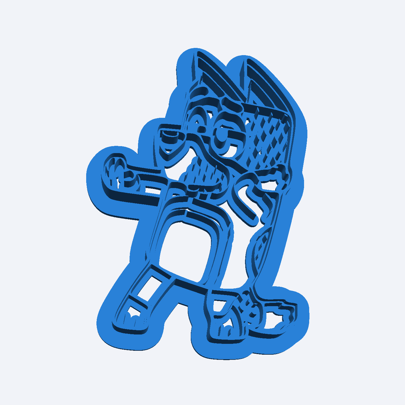 Bluey Family Full Set Baking Dough Play Doh Cookie Fondant Cutter