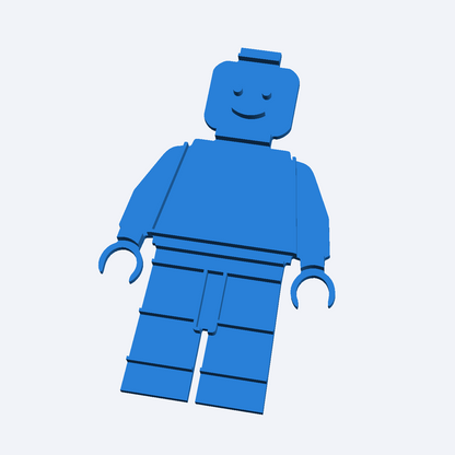 Lego Man Boy Body Play Dough Fondant Icing Cookie Cuttet