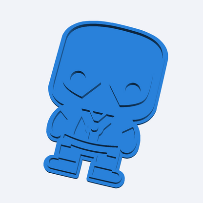 Cartoon Deadpool Wolverine Marvel Character Cookie Fondant Icing Play Dough...