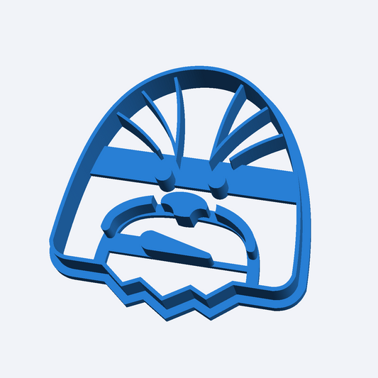 Star Wars Chewy Chewbacca Cookie Fondant Icing Play Dough Cutter