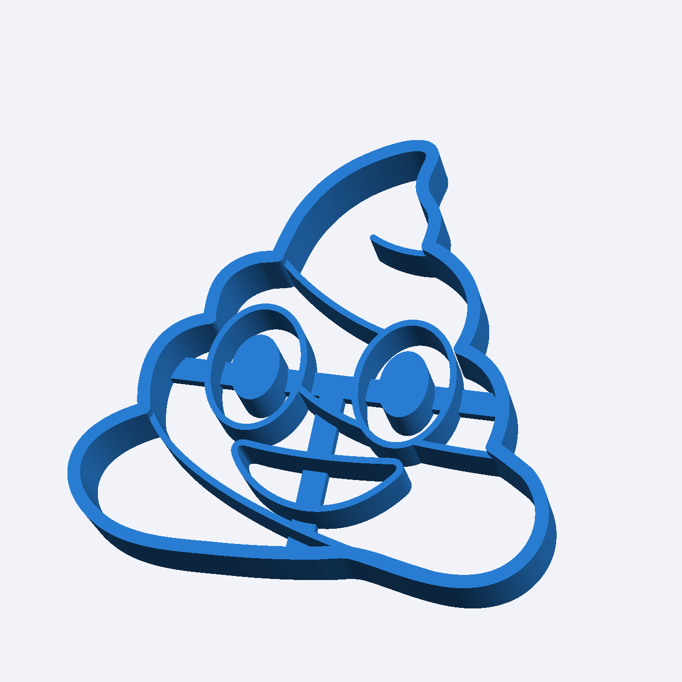 Poo Poop Emoji Cookie Fondant Cutter Baking Dough Play Doh