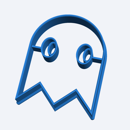 Pacman Ghost Cookie Fondant Icing Cutter