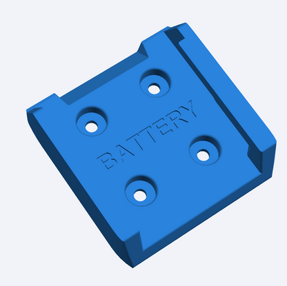 Makita 18v Wall Mount Battery And Drill Holder Combi