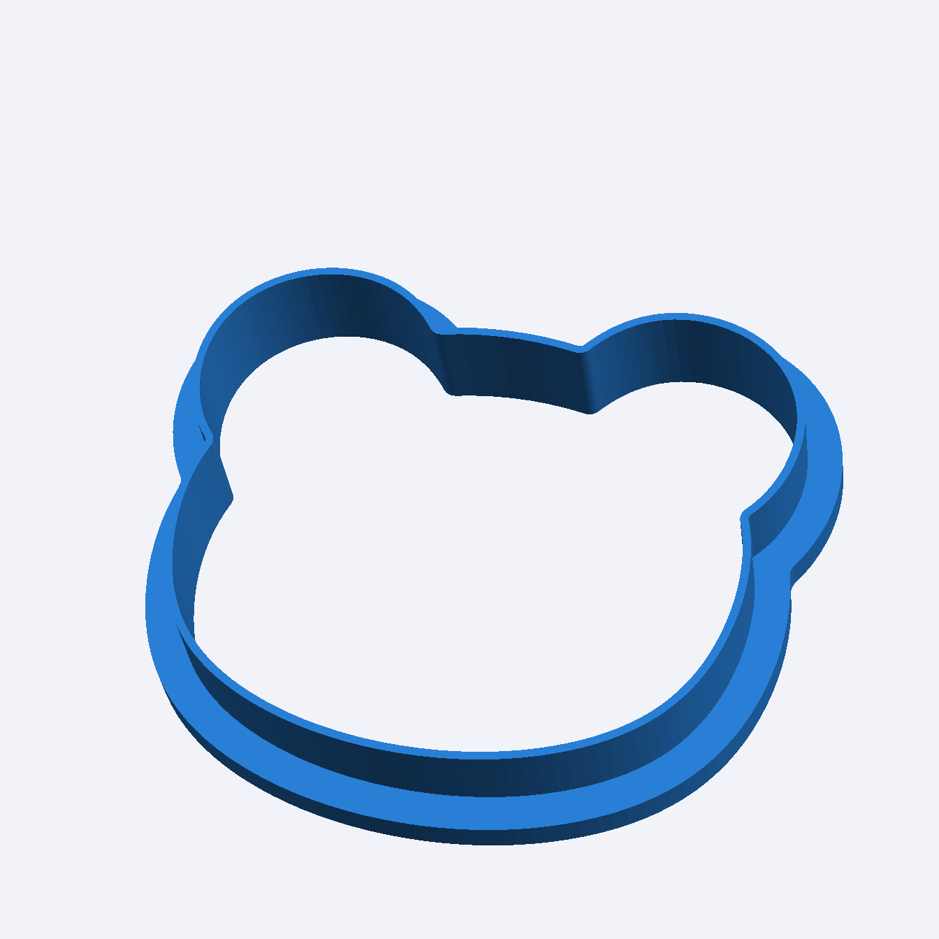 Teddy Bear Fondant Icing Cookie Dough Cutter