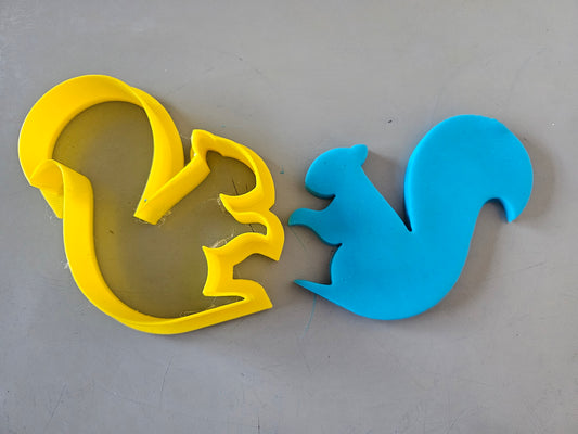 Squirrel Fondant Icing Play Dough Cookie Cutter