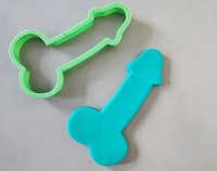 Rude Willy Penis Cookie Fondant Cutter Stag Hen Party