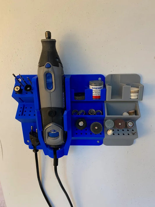 Dremel 4000 4300 and Similar drill and Flex shaft Wallmount - Durable NEW