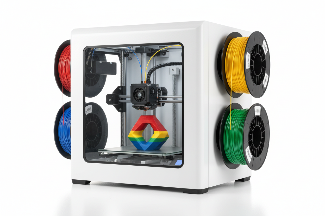 make it a 4 colour printer