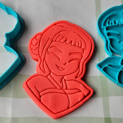 K Pop Demon Hunters Play Dough Fondant Icing Cookie Cutters