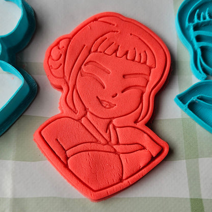 K Pop Demon Hunters Play Dough Fondant Icing Cookie Cutters