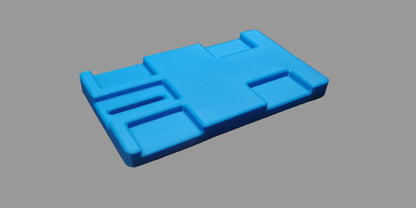 Simple plates with useful features for your 1/32 and 1/24 slot cars