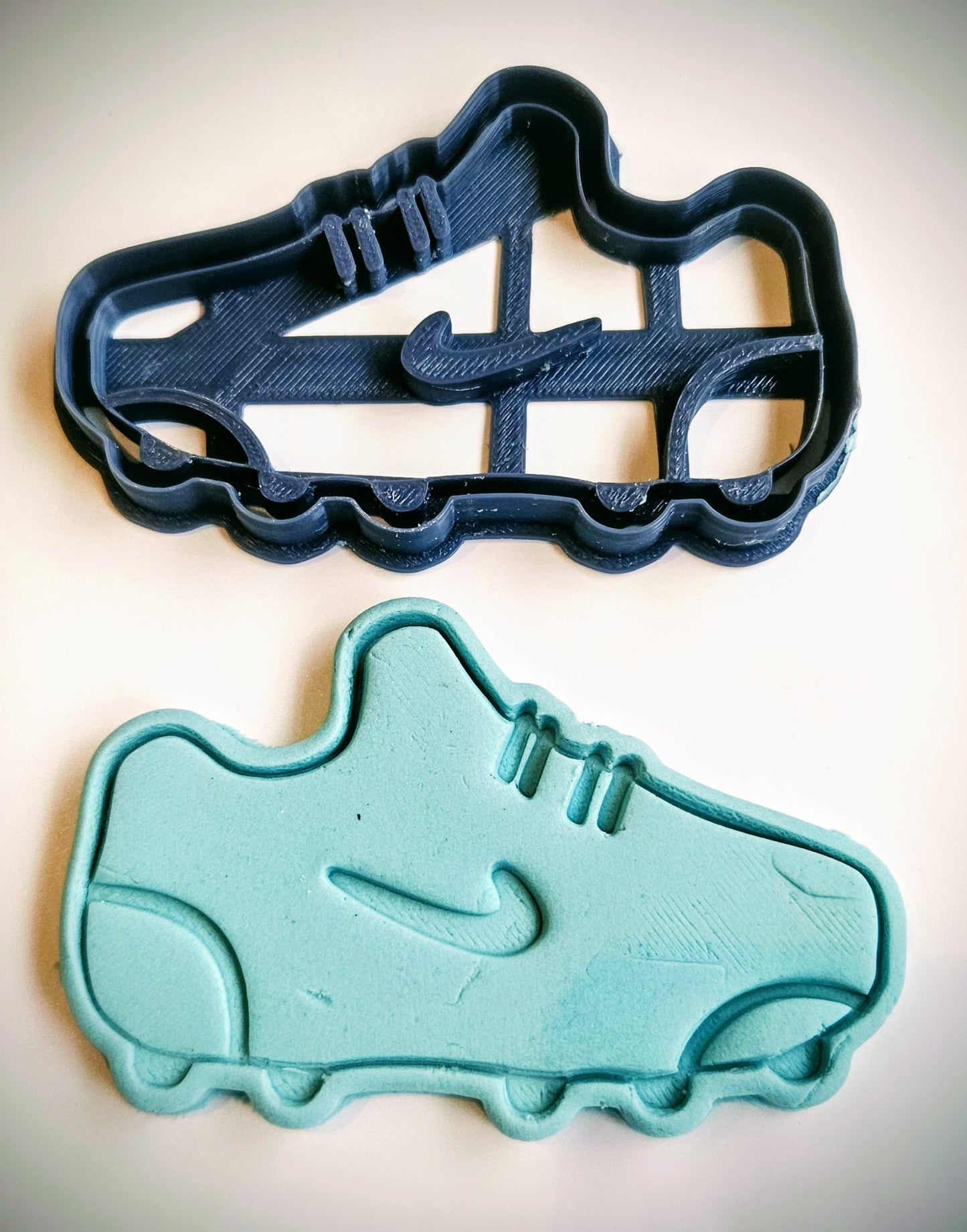 Football Boot Nike Fondant Icing Play Dough Cookie Cutter