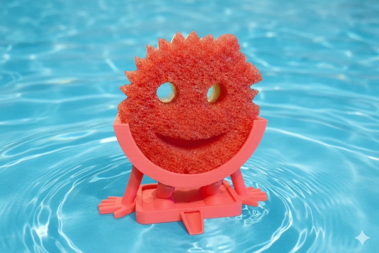 Scrub Daddy and Scrub Mummy Drain Funny Rude