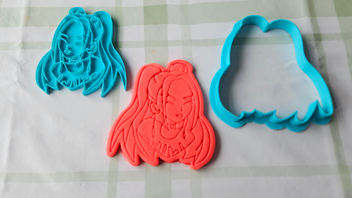 K Pop Demon Hunters Play Dough Fondant Icing Cookie Cutters