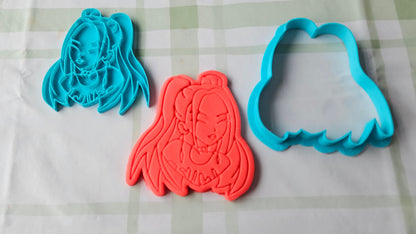 K Pop Demon Hunters Play Dough Fondant Icing Cookie Cutters