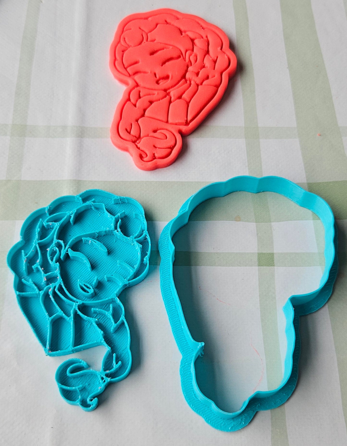 K Pop Demon Hunters Play Dough Fondant Icing Cookie Cutters