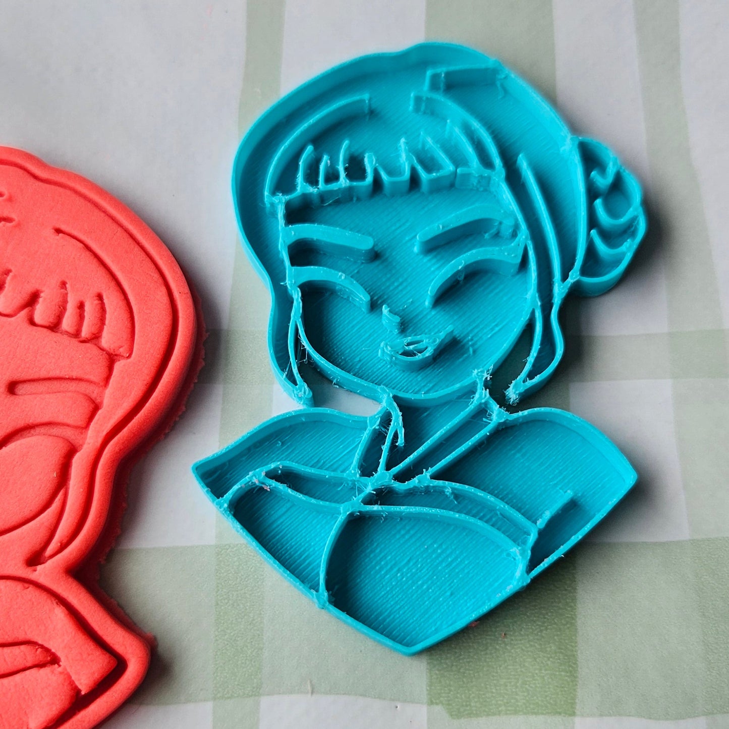 K Pop Demon Hunters Play Dough Fondant Icing Cookie Cutters