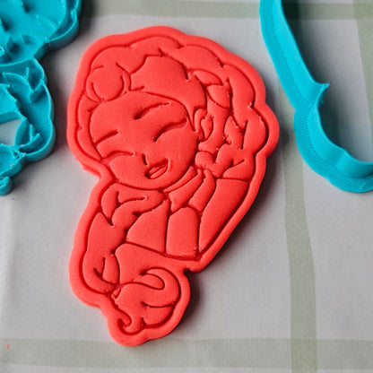 K Pop Demon Hunters Play Dough Fondant Icing Cookie Cutters