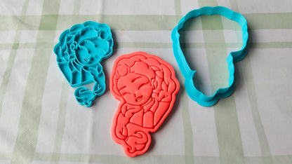 K Pop Demon Hunters Play Dough Fondant Icing Cookie Cutters